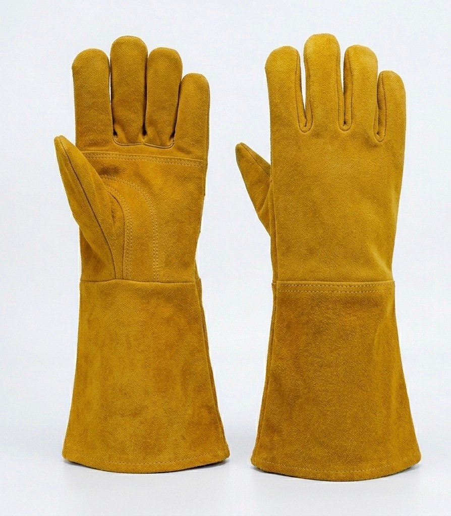 Classic Gold Shield Split Classic Gold Shield Split Leather Welding Gloves - Image 1