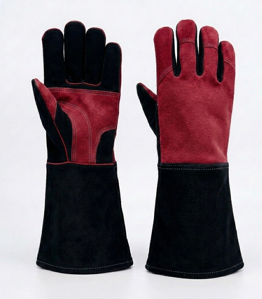 Vulcan Grip Dual-Tone Welding Gloves Vulcan Grip Dual-Tone Welding Gloves (Black/Red) - Image 1