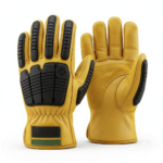 Durel Leather Goatskin Impact Glove with Cut-Resistant Liner